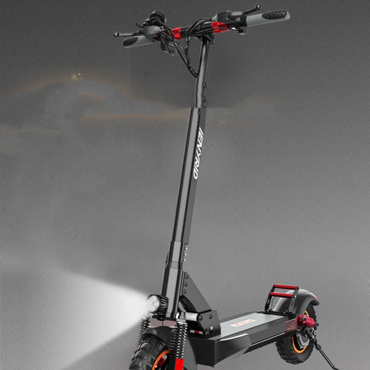 Patinete Eléctrico Plegable con Doble Amortiguación