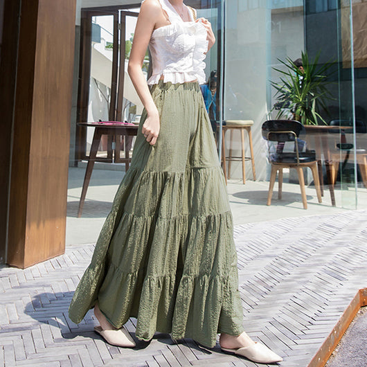 Hakama Suelta de Corte Relajado - Image 7
