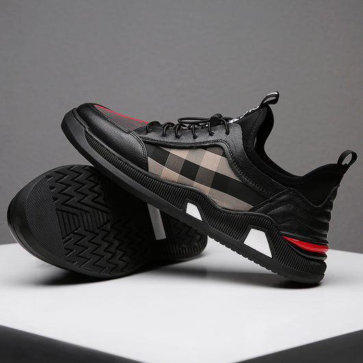 Tenis Casuales de Cuero para Hombre - Estilo Urbano Moderno - Image 8