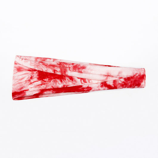 Cinta Deportiva Turbante Tie-Dye de Lado Ancho - Image 27