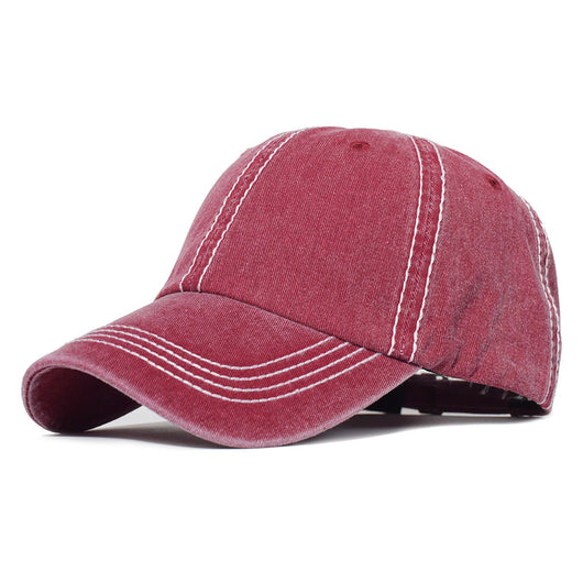 Gorra de Béisbol 100% Algodón Lavado Clásico