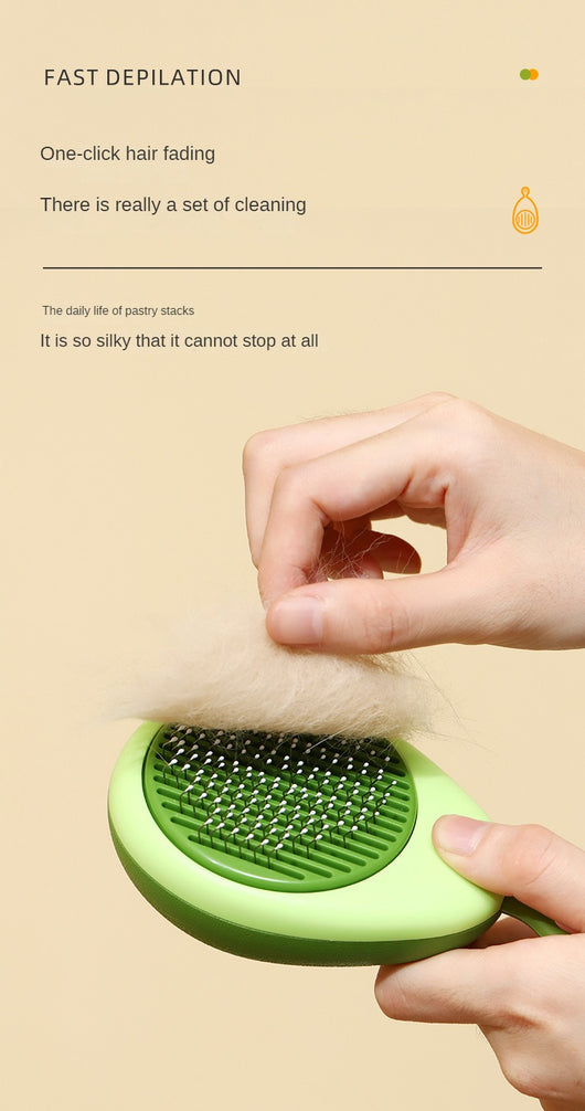 Peine Deslanador de Doble Función para Perros y Gatos - Removedor de Nudos y Pelusa - Image 12