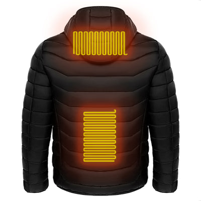 Chaqueta Acolchada con Calefacción para Hombre - 9 Zonas de Calor - Image 8
