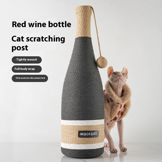 Rascador Vertical con Ventosas para Gatos - Sistema de Escalada