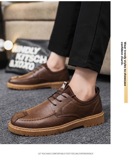 Zapatos de Cuero para Hombre con Cordones - Estilo Casual Ejecutivo - Image 15