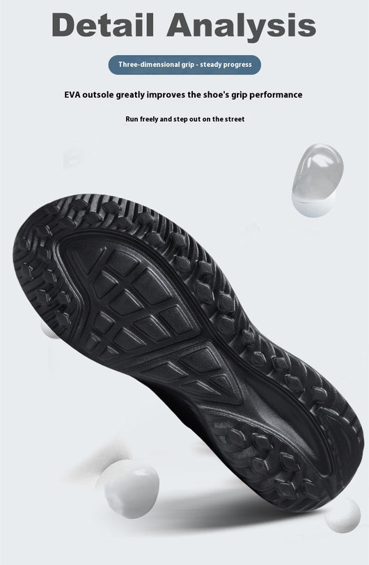 Zapatillas de Running Casual Otoño Negro con Suela Suave - Image 18