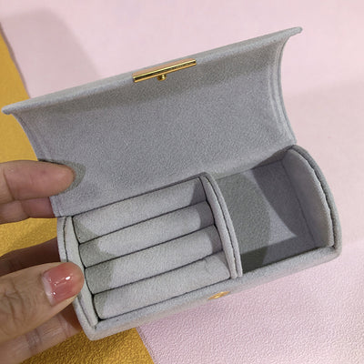 Estuche Organizador de Joyas con Diseño de Venas - Anillos y Aretes - Image 6
