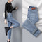 Women's Harlan High-Waist Straight Leg Daddy Jeans