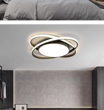 Lámpara de Techo Redonda Moderna para Dormitorio y Sala de Estar - Image 34