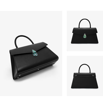 Bolso Bandolera de Cuero para Mujer - Gran Capacidad y Estilo Portátil - Image 5