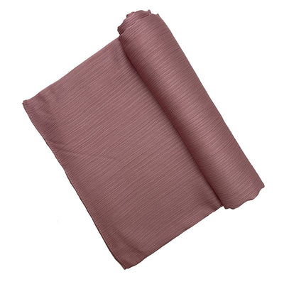 Pañoleta Satinada Plisada para Mujer - Largo Medio - Image 19