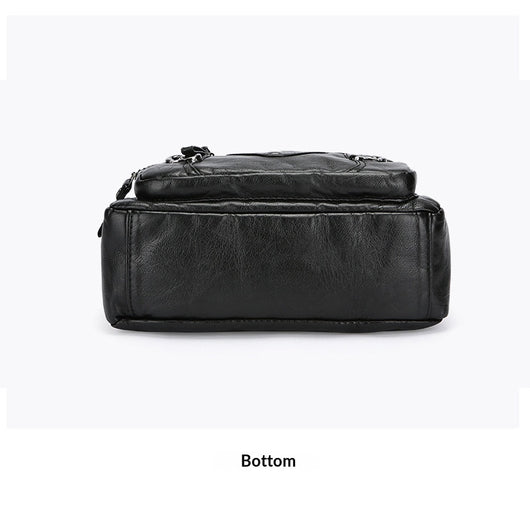 Bolso Bandolera de Lujo Versátil con Diseño Multicapas Espacioso - Image 18