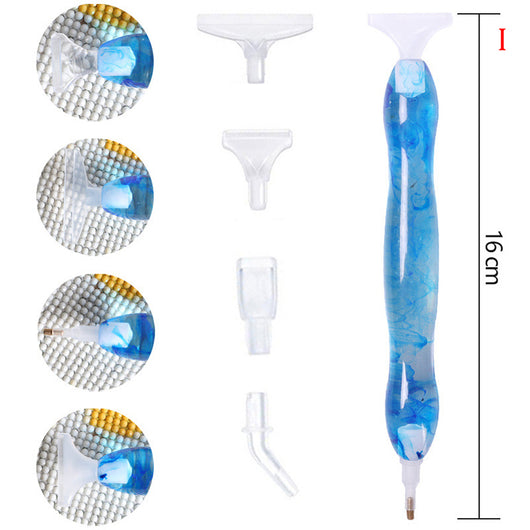 Bolígrafo de Perforación de Diamante Pulido con Pincel de Color - Image 17