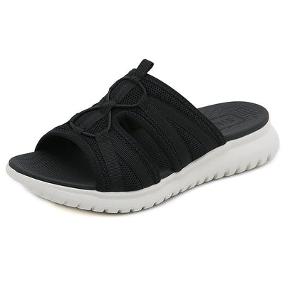 Sandalias Cómodas para Mujer Sports MD - Tallas Grandes Color Puro - Image 9