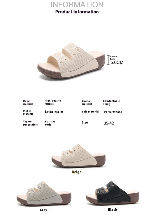 Sandalias Plataforma Casual de Verano - Comodidad y Estilo para Todos los Días - Image 13