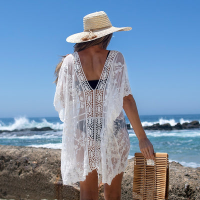 Blusa Playera Tejida Holgada para Vacaciones de Verano - Image 7