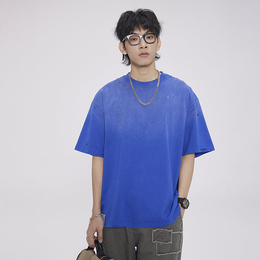 Camiseta Tie-dye Retro Manga Corta Unisex - Image 3