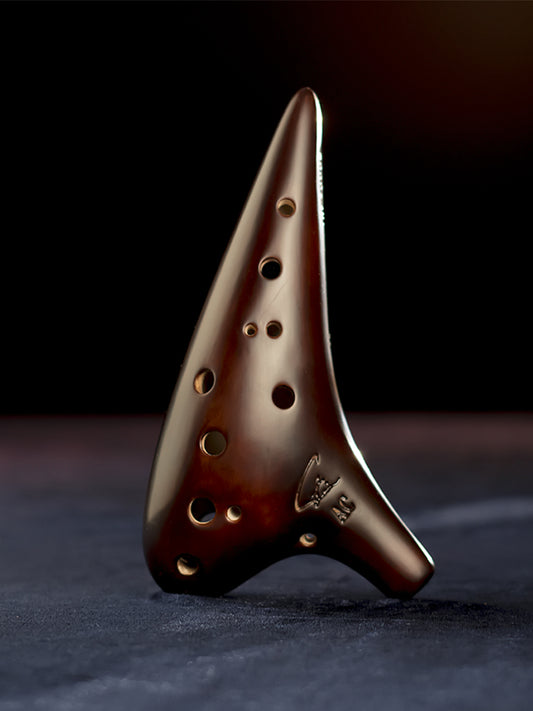 Ocarina de 12 Agujeros Do Mayor Ahumada - Instrumento Profesional Tocado