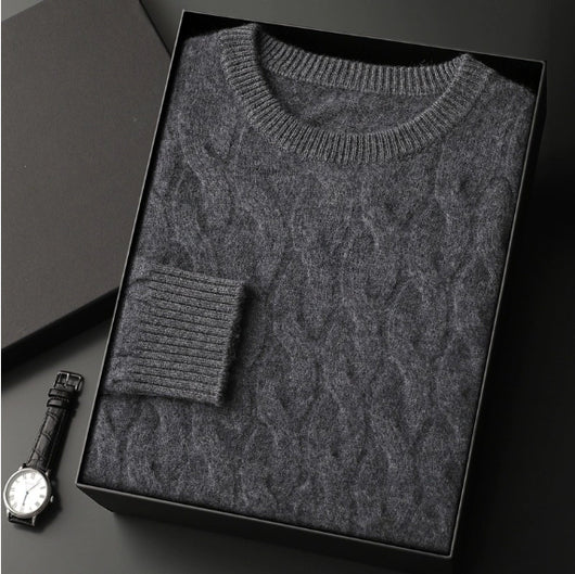 Suéter Cuello Alto Grueso para Hombre - Pullover Tejido Premium - Image 11