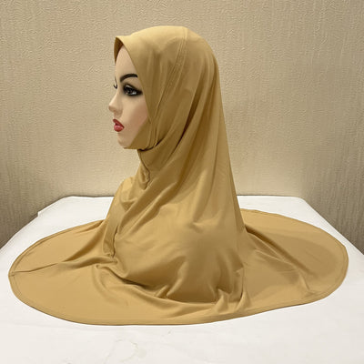 Turbante Ligero de Gasa Malaya - Pañuelo Multiuso en Colores Sólidos - Image 35