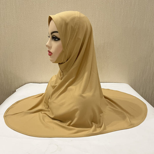 Turbante Ligero de Gasa Malaya - Pañuelo Multiuso en Colores Sólidos - Image 35
