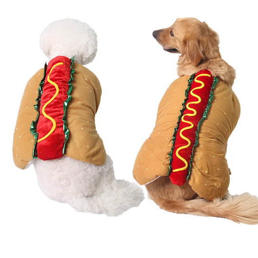 Disfraz de Perro Gato Hot Dog - Traje Divertido para Mascotas - Image 14