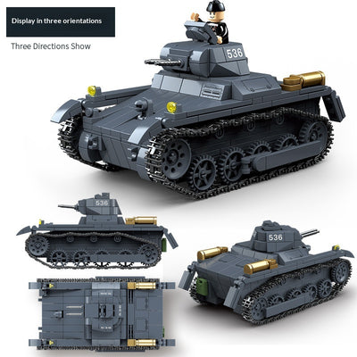 Juego de Construcción Tanque Militar - Bloques Armables - Image 11