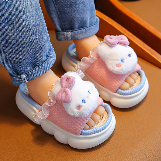 Pantuflas de Bebé en Lino y Algodón Transpirable - Image 12