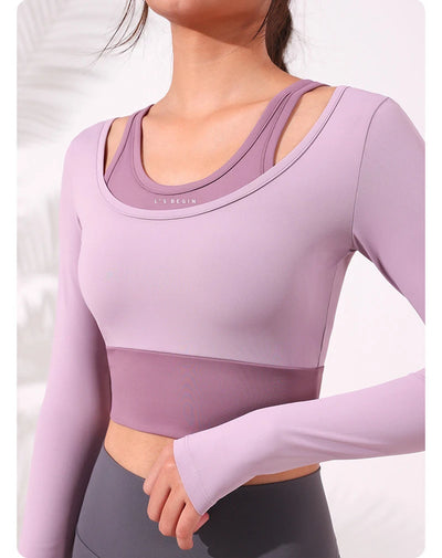 Playera Deportiva de Manga Larga para Mujer - Running - Image 14