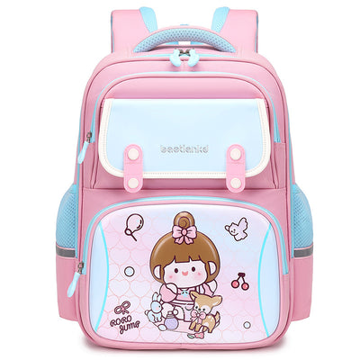 Mochila Escolar Grande Infantil Ligera con Diseño Cartoon - Image 9