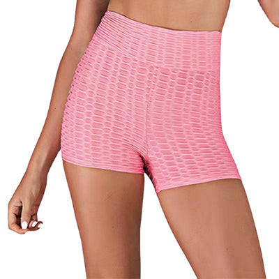 Shorts de Yoga Bubble con Jacquard - Ajuste Cadera Perfecto para Fitness - Image 7