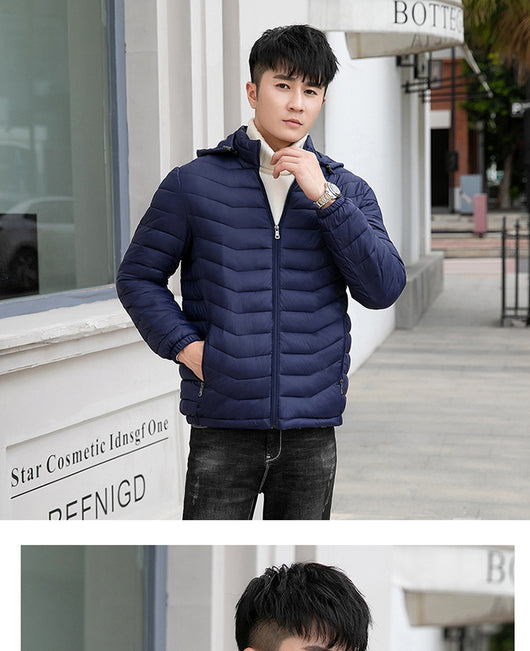 Chaqueta Corta Acolchada Ultraligera para Hombre - Image 15