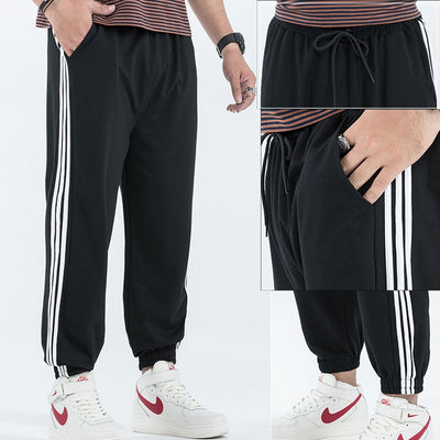 Pantalón Deportivo Plus Size Hombre Transpirable con Cintura Ajustable - Image 8
