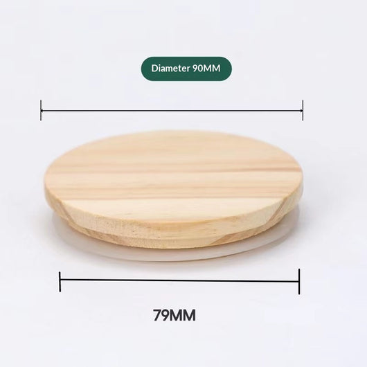 Portavelas Artesanal con Tapa de Bambú o Pino y Sello de Silicona - Image 10