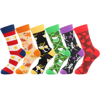 Calcetines Hip-hop Urbanos Estilo Europeo y Americano para Hombre - Image 7