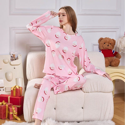 Pijama Infantil Dos Piezas Estampado en Seda de Leche - Image 3