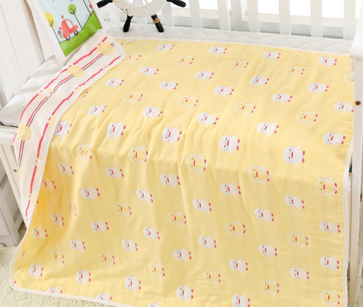 Manta de Baño Infantil 110x110cm - Gasa 6 Capas 100% Algodón Puro - Image 24