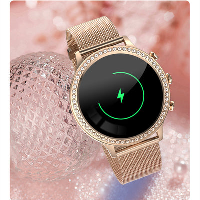 Reloj Inteligente para Mujer con Llamadas Bluetooth y Correa de Silicona - Image 20