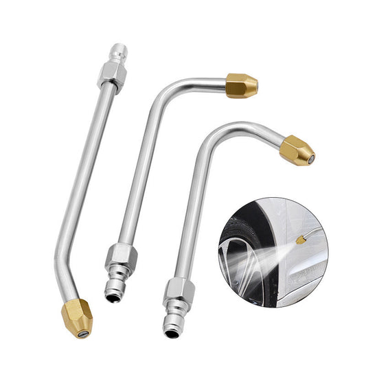 Pistola de Agua de Alta Presión con Boquilla Curva y Conector Rápido