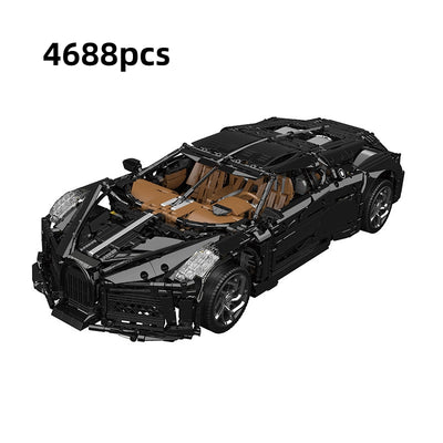 Modelo de Auto Voz de la Noche 13163 - Puzzle de Alta Dificultad Compatible con Bloques de Construcción - Image 6
