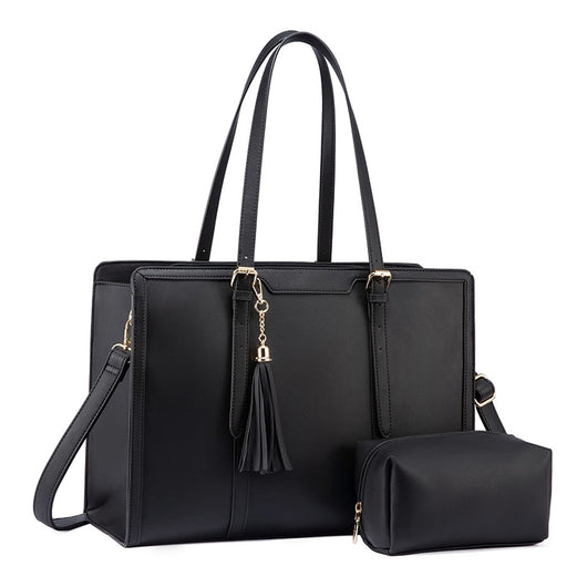 Bolsa de Cuero para Laptop - Maletín Profesional para Mujer - Image 22