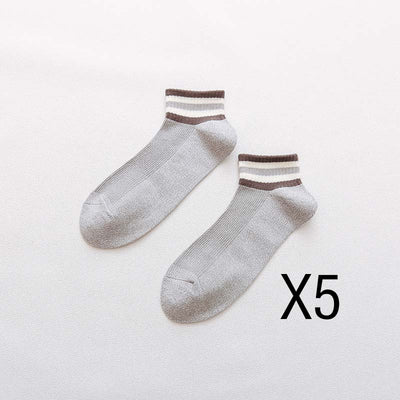 Calcetines Casuales de Algodón Transpirable para Hombre - Image 6