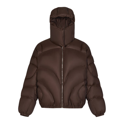 Abrigo de Algodón Acolchado para Hombre con Cuello Desmontable - Image 10