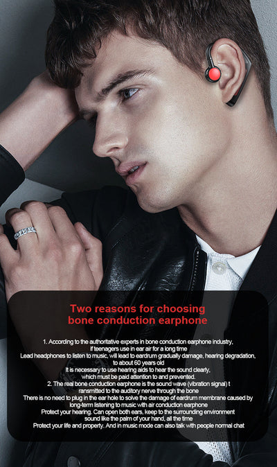 Auriculares Bluetooth de Conducción Ósea - Diseño Ergonómico sin Inserción - Image 7