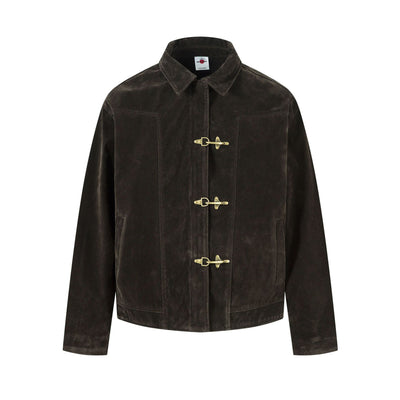 Chaqueta Desconstructida Cropped para Hombre - Ajuste Relajado Casual - Image 11