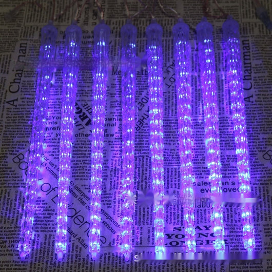 Lámpara Solar Navideña con Luces LED en Forma de Cono de Hielo - Image 16