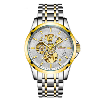Reloj Automático de Acero Inoxidable con Correa de Moda Hipster - Image 10