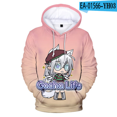 Sudadera con Capucha Estampado 3D Colorido para Adultos y Niños - Image 9