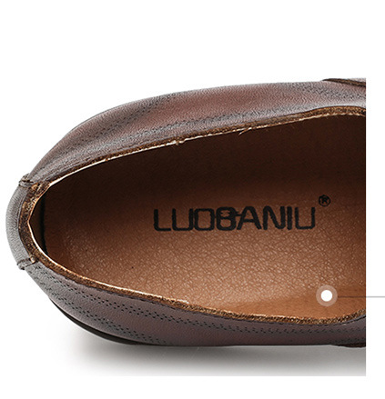 Zapatos Formales Hombre Estilo Británico Retro Pulido - Image 11