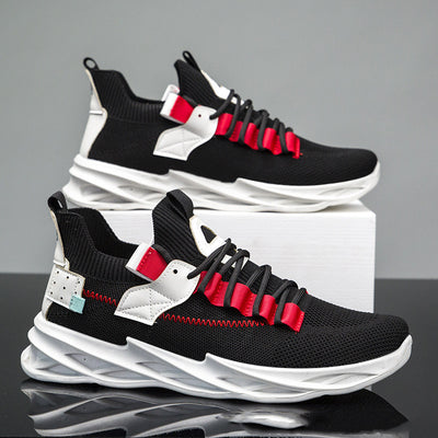 Zapatos Deportivos Transpirables Tejido Volador - Calzado Moderno para Hombre - Image 4